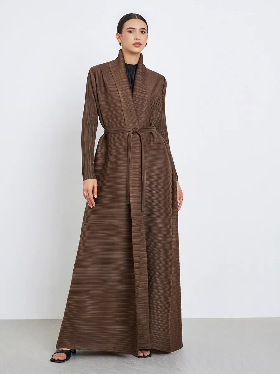 ชุดราตรีหรูหราสำหรับผู้หญิง สีพื้น ดีไซน์คลาสสิกแบบเรโทร ทรงหลวมคล้ายเสื้อคลุม  ชุดคลุมขนาดใหญ่ สไตล์ตะวันออกกลาง เหมาะสำหรับงานเทศกาล