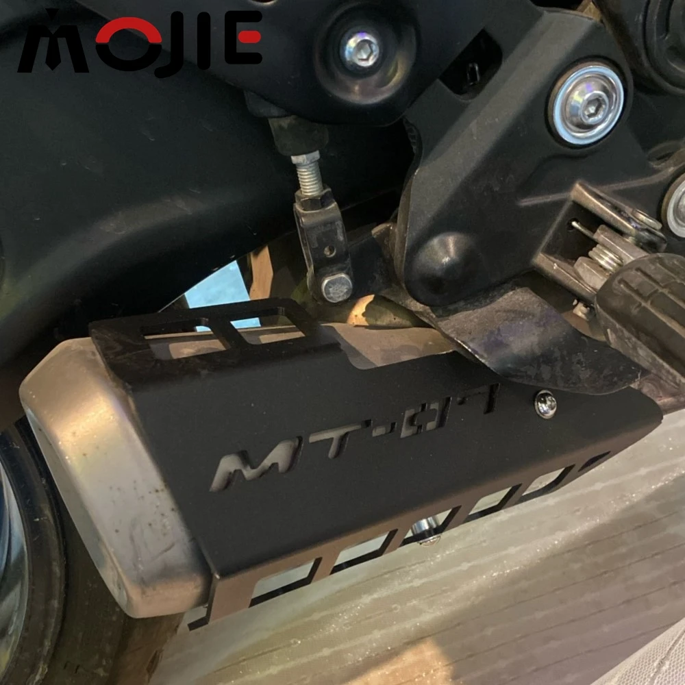 2025 MT FZ 07 MT07 Exhaust Pipe Heat Shield Cover Muffler Protector Guard For YAMAHA MT-07 FZ-07 ABS TRACE 700 7 GT YZF R7 YZFR7