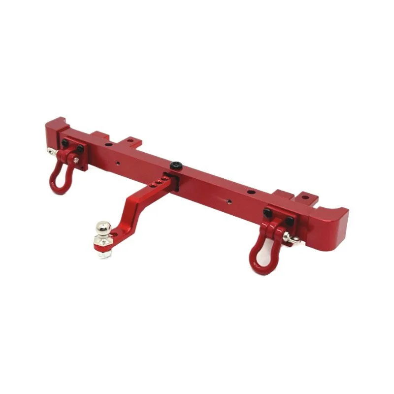 Metal Rear Bumper with Tow Hook for 1/12 MN Model MN82 LC79 Upgrade Parts RC Model Crawler Car Truck Buggy Kit OP Accessories