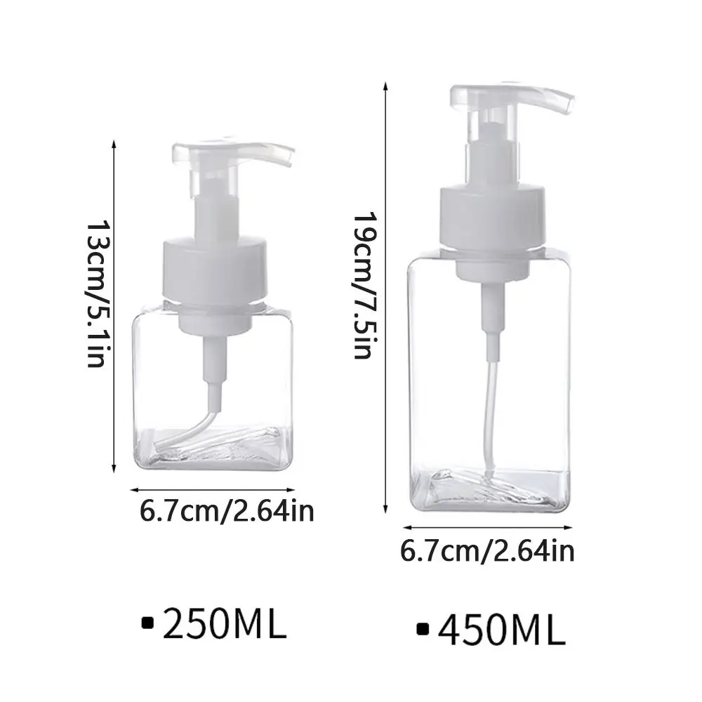 Bouteille de shampoing de douche, Lotion, salle de bains, désinfectant pour les mains, distributeur de savon, bouteille moussante, bouteille rechargeable, pompe à mousse