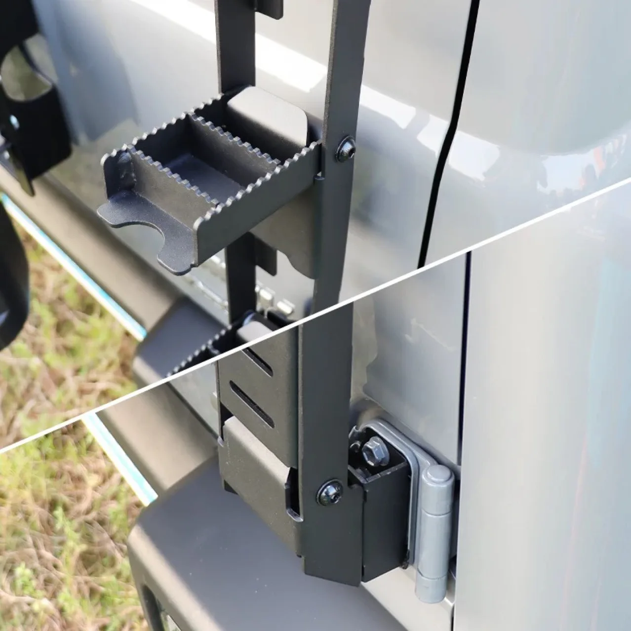 Suitable for 2023-2024 new Jimney jimny fifth/third edition modification accessories back door folding, ladder tail ladder