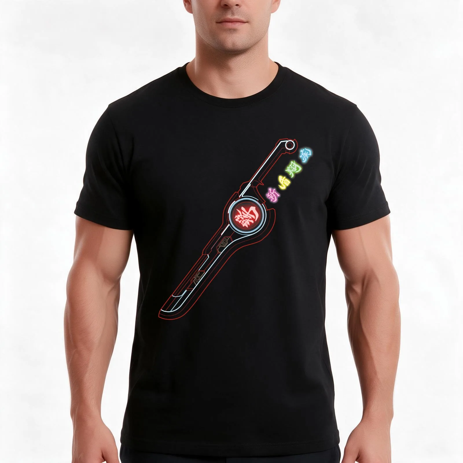 Xenoblade Monado Smash ver. T-Shirt Summer Casual Cotton Tee Unisex Men Women