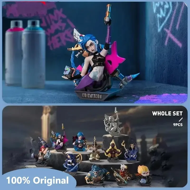

Original League of Legends: Arcane Series Blind Box Toys Mystery Box Mistery Caixa Action Figure Surprise Model Birthday Gift