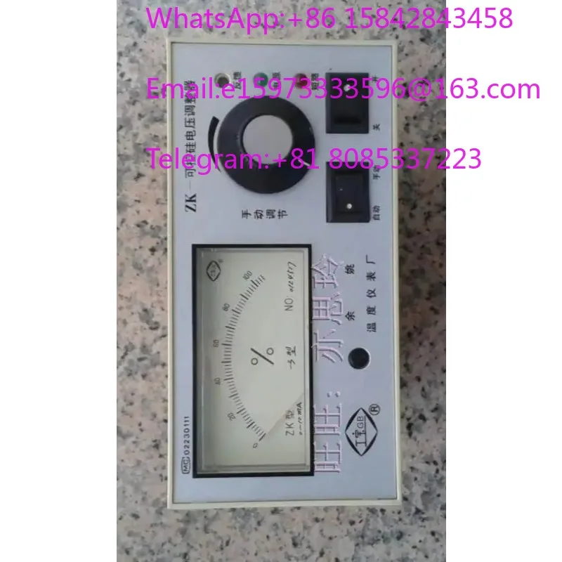 ZK-3 Thyristor Three Phase Phase Shift Voltage Regulator for Temperature Control Instrument