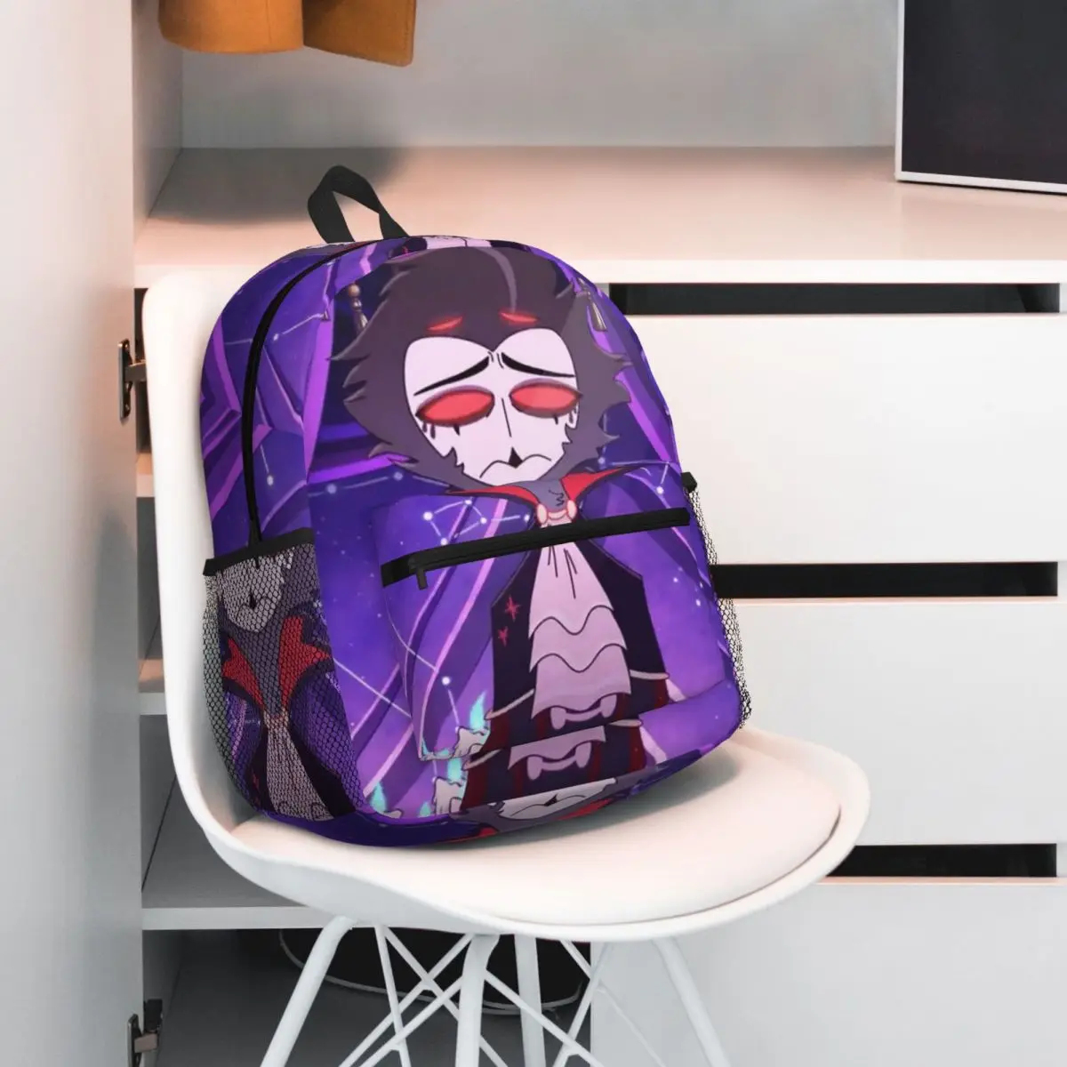 

Stolas Helluva Boss аниме студенческий рюкзак школьная сумка походный дорожный рюкзак для мальчиков и девочек модная сумка для книг сумки на плечо