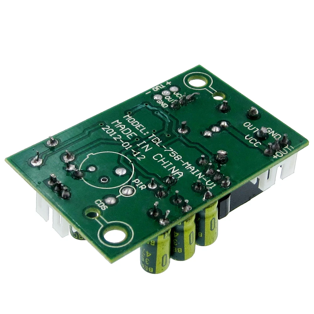 เซ็นเซอร์อินฟราเรดของมนุษย์โมดูลการเหนี่ยวนําร่างกาย 12 v PIR เซ็นเซอร์อินฟราเรดแบบไพโรอิเล็กทริกนําเข้าโพรบเพื่อปรับเอาต์พุตรีเลย์