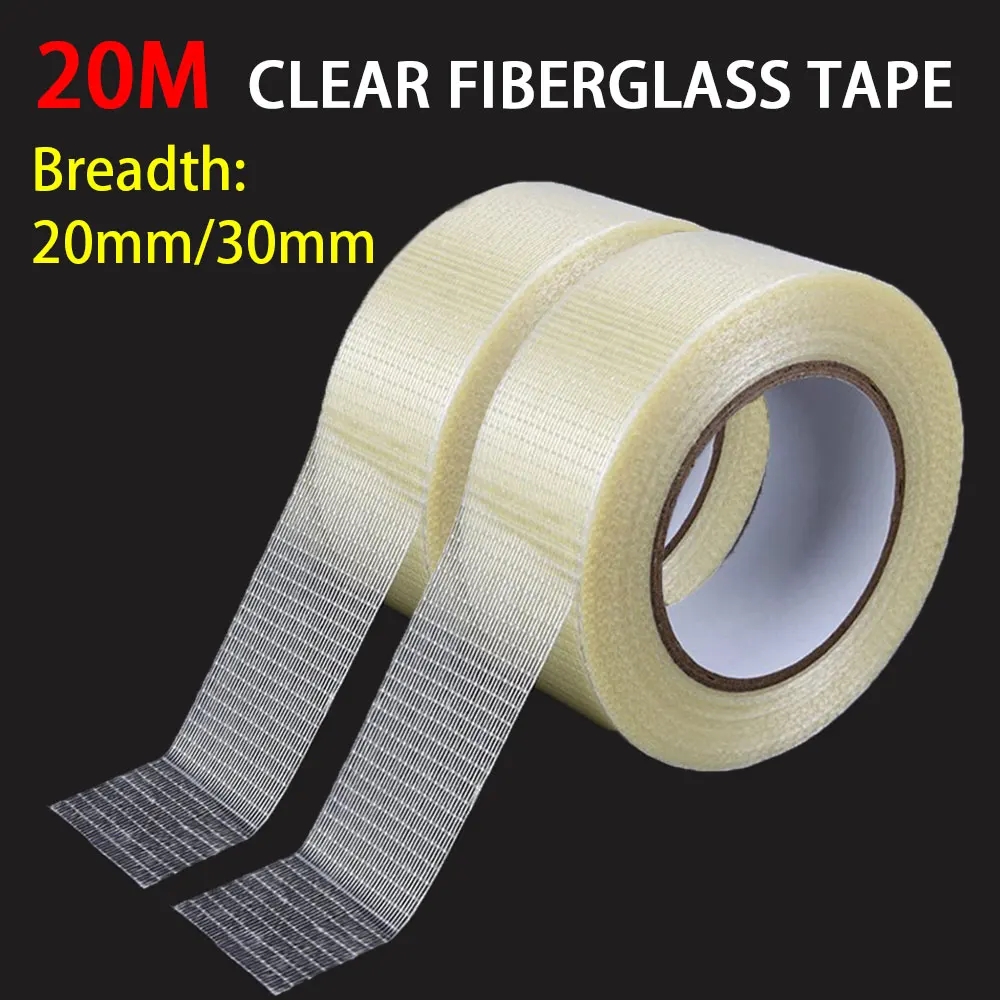 

Mesh Fiber Tape Super Strong Fixation Adhesive Single-Sided Wear-Resistant High Viscosity Reinforced Tape (8+ Package Shipping)