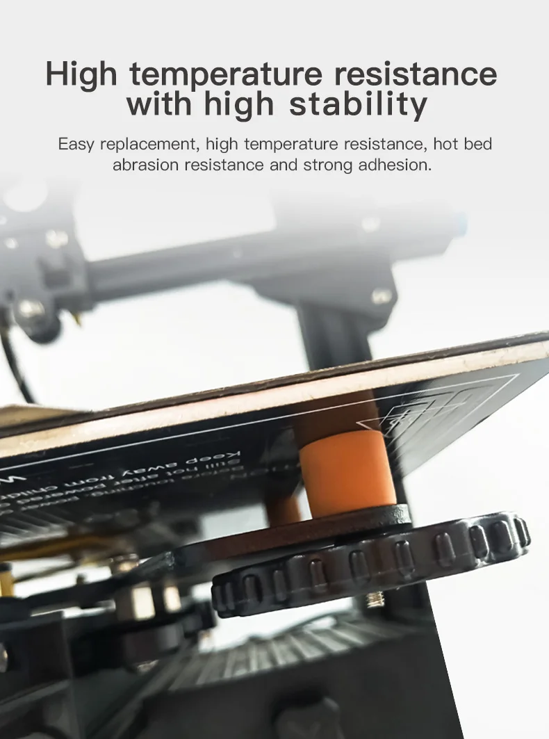 Creality Ender 3 Pro Federn-Upgrade, 3D-Drucker-Bettfedern, Nivellierfedern für den Druckerbettbereich, kompatibel mit Ender 3 Serie/5/S1/3 V2/CR-10 – Detail 2