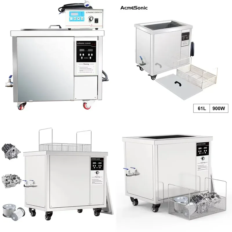 Industrial Ultrasonic Cleaning Machine 24 Hours Long Work Ultrasonic Washer Best Price Ultrasonic Cleaner 61l