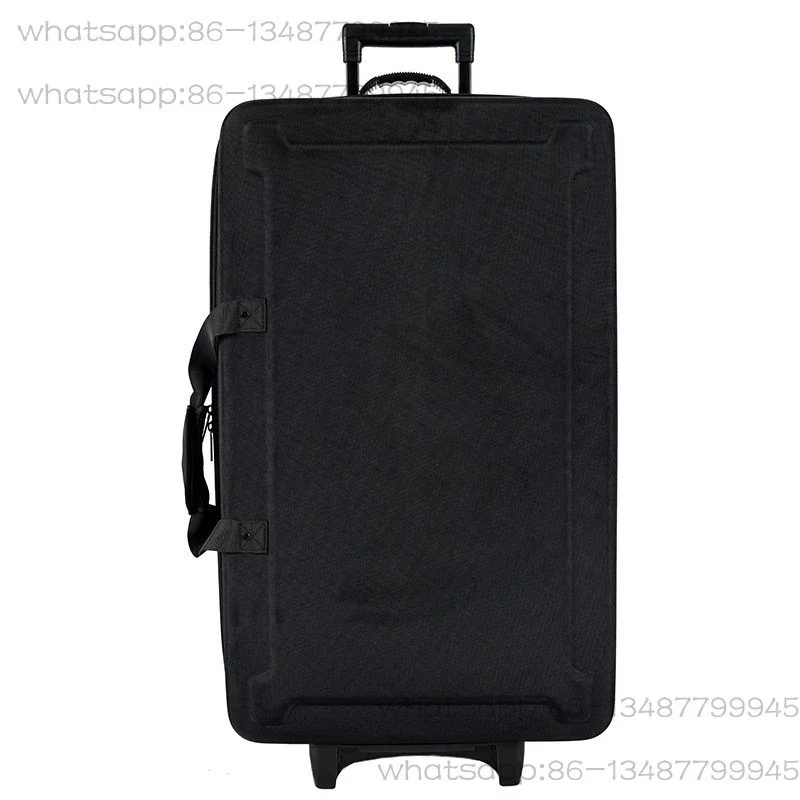 Hard Shell Double Layer DJ Controller Bag, Universal Protective Storage Carry Case for Integrated DJ Mixer Equipment