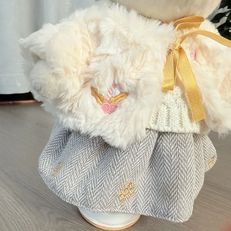 30cm Doll Clothes Plush Toys Cosplay Clothes Warm Sweater Belle Cute Decoration Creative Birthday Gift Toy Anime Accessories