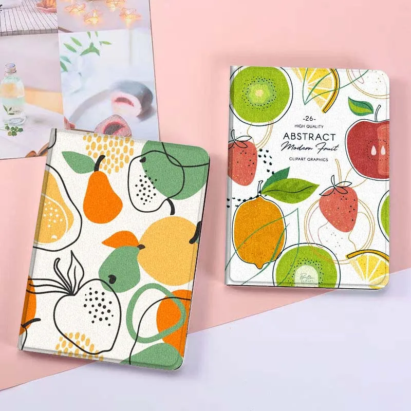 

Fruit Art Creative Pattern For Xiaomi Mi Redmi Poco Pad 2 4 5 7S 6S 6 7 8 Max Plus Ultra SE Pro K 2025 Tablet Case