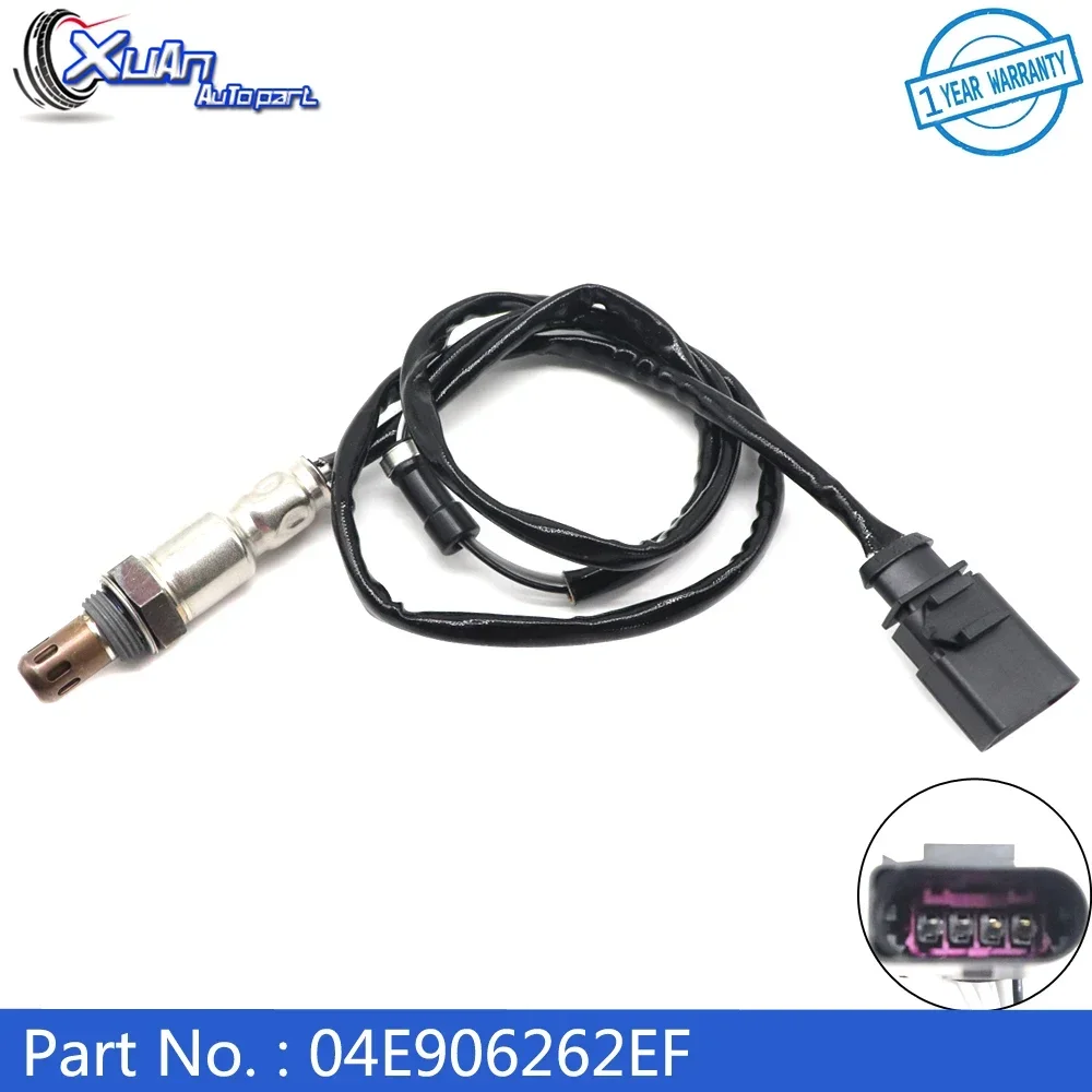 

New Downstream Air Fuel Ratio Lambda O2 Oxygen Sensor 04E906262EF for Volkswagen 1.4L 16-18 AUDI A3 Sportback 8VA 8VF 18