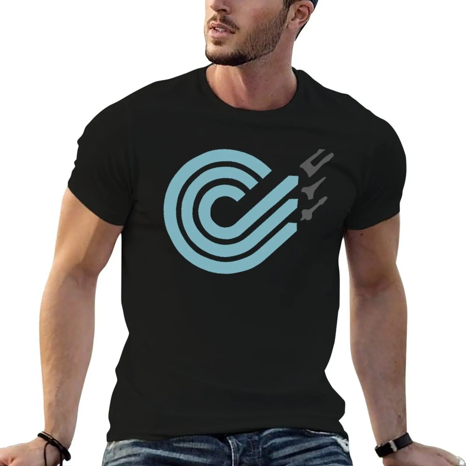 Wipeout HD Logo Sticker T-Shirt g man t shirts for men man t shirts for men funny t shirts dark humor T-shirt