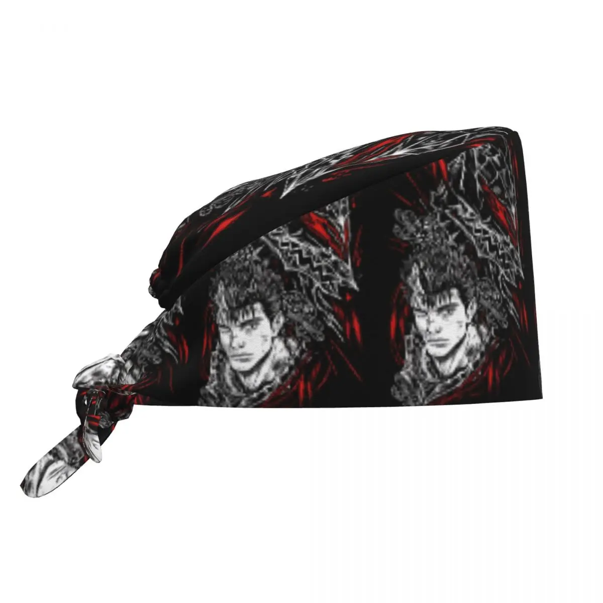 

Медицинская рабочая шапочка B-Berserks унисекс в стиле манга, темно-фэнтези, черная, в стиле мечника, для хирургов и медсестер