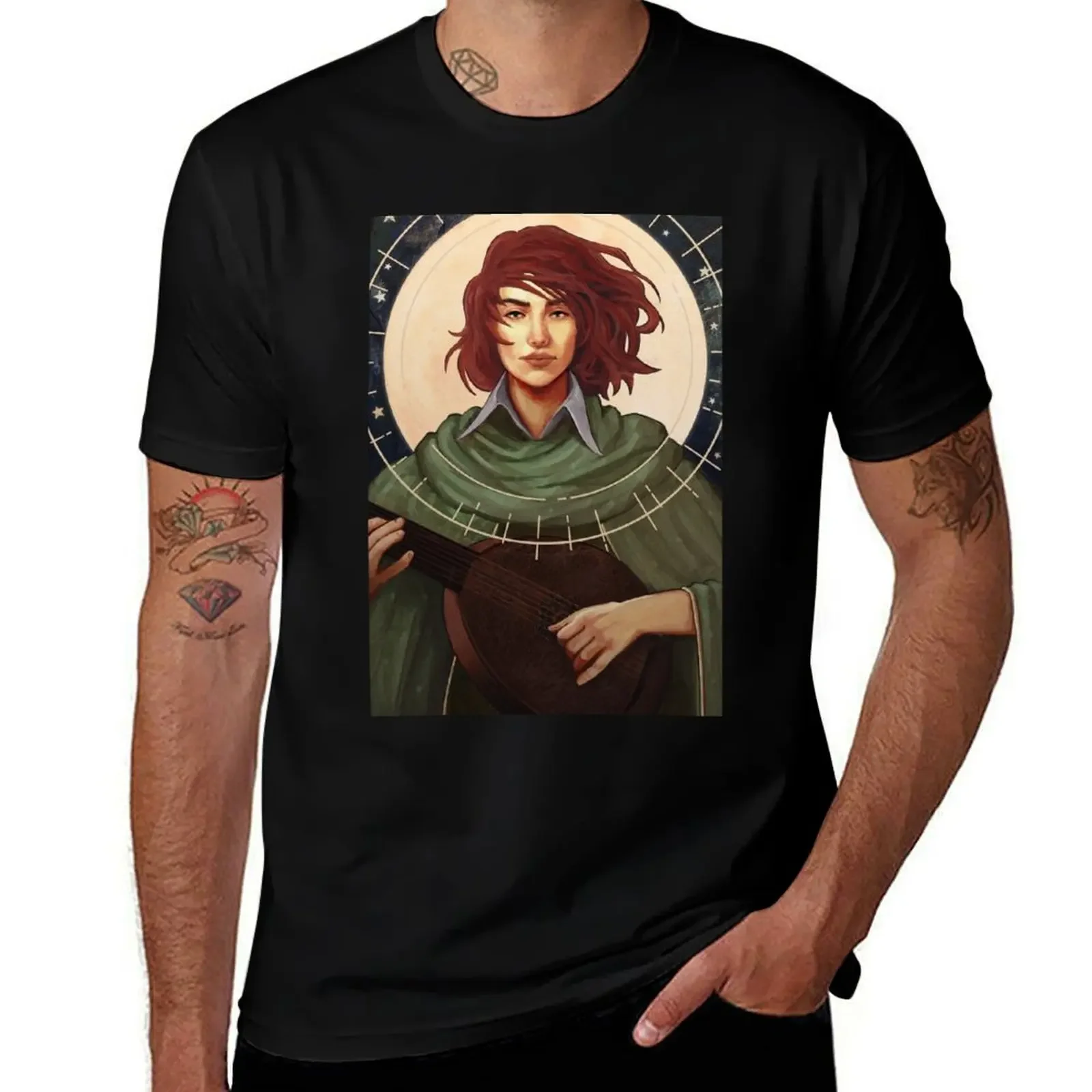 Kvothe the Bard, Crónica del Asesino de Reyes, Name of the Wind T-Shirt aesthetic clothes t shirt for men