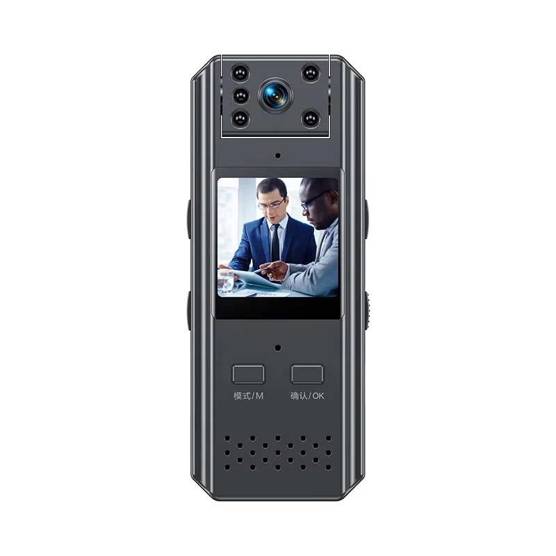

2K 4K HD Video Recorder Image Video Camera Back Clip IR Night Voice Camera Body Worn Recorder DV Action Camera Camcorder