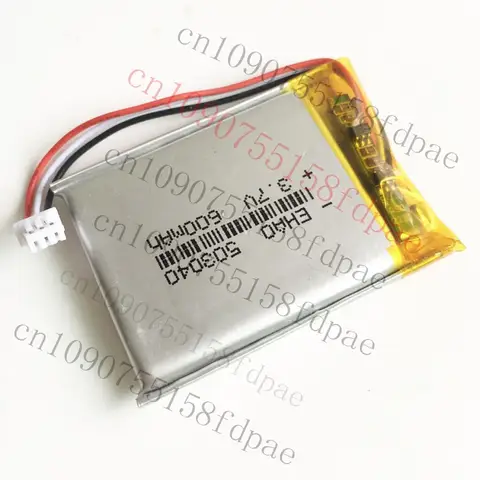 503040 3.7V 600mAh LiPo Battery -AliExpress
