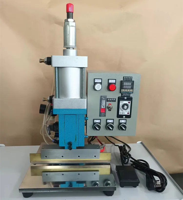 

Pneumatic Leather Press Line Creaser Machine Leather Crimping Machine for Leather Wallet