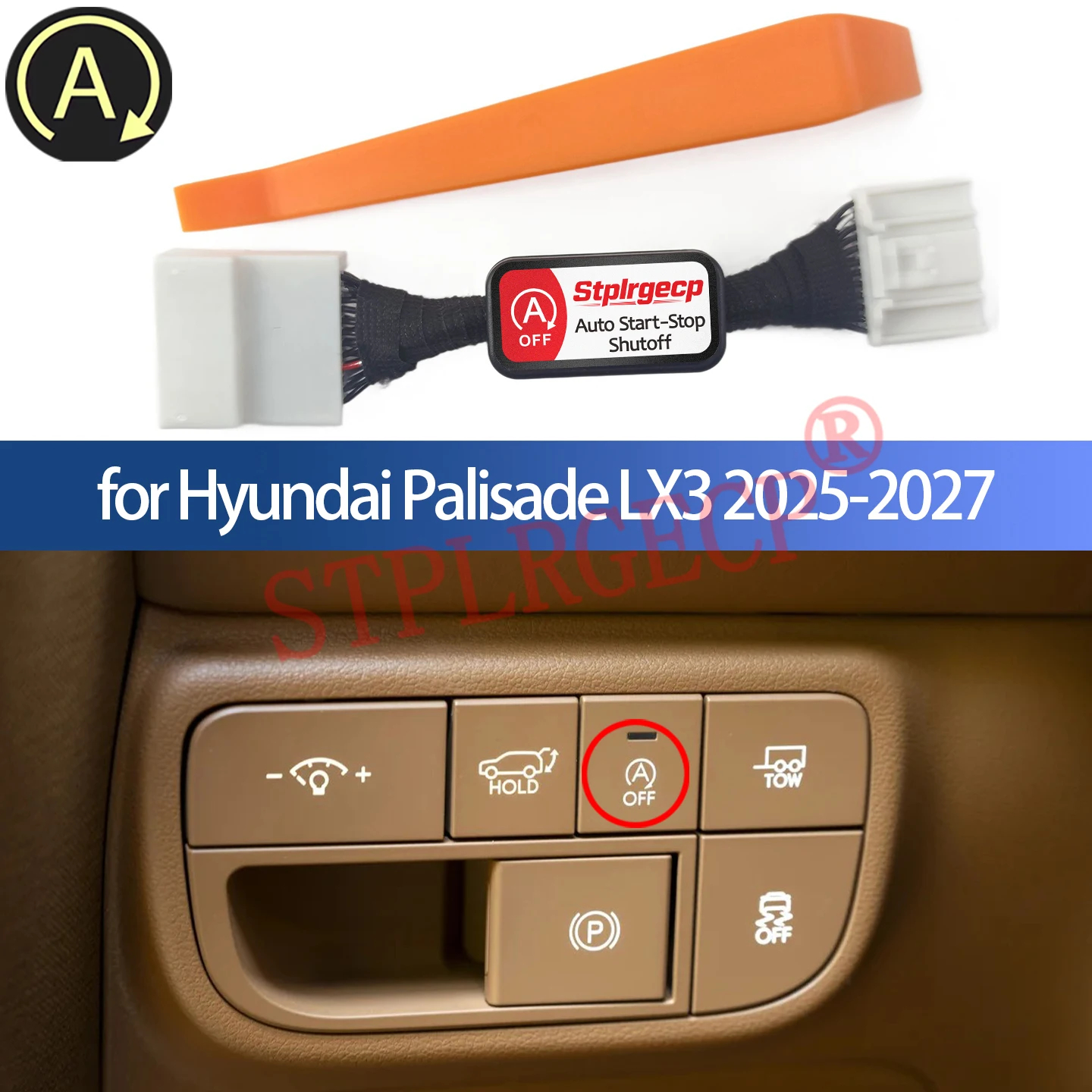 Auto Canceller Automatic Stop Start Engine System Eliminator Closer Cable for Hyundai Palisade LX3 2025 2026 2027