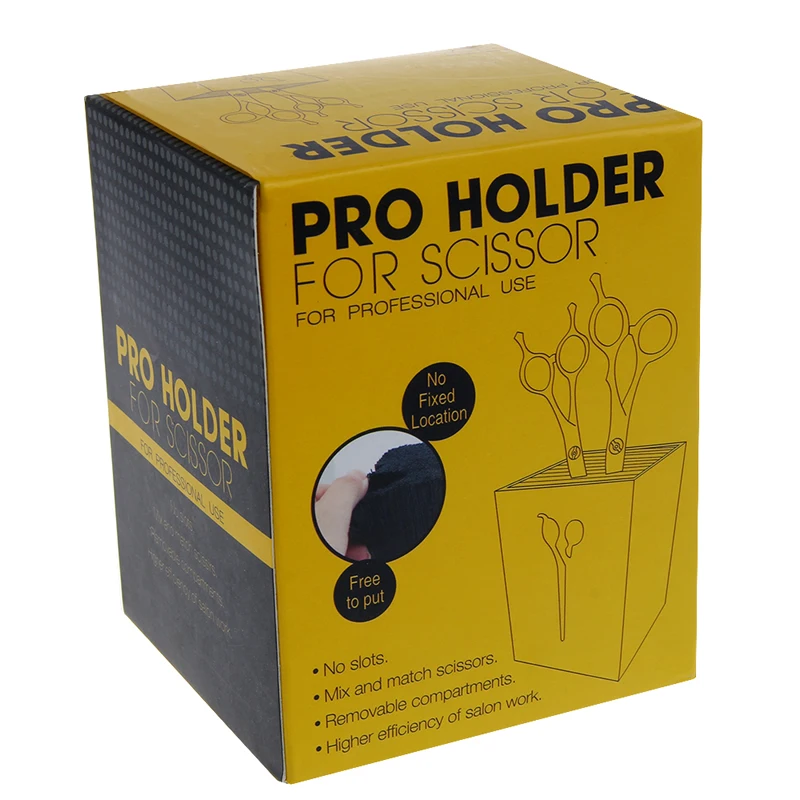 مقص احترافي جديد لحقيبة أدوات الشعر في الصالونات وحامل مقص الحلاق والمقبس دروبشيبينغ