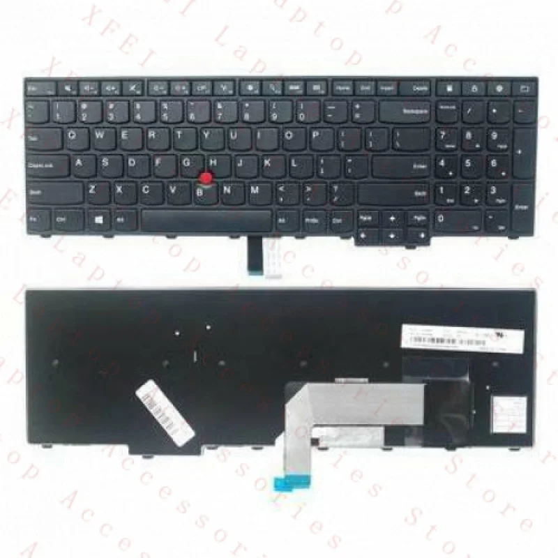 

D New US Keyboard No Backlit for Lenovo ThinkPad T540 T540P W540 T550 T560