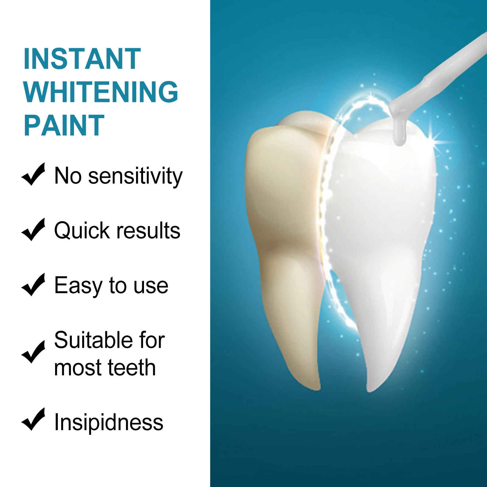 Instant tandenbleekverf 5 ml V - Teeth Whitening Instant recensie en prijs