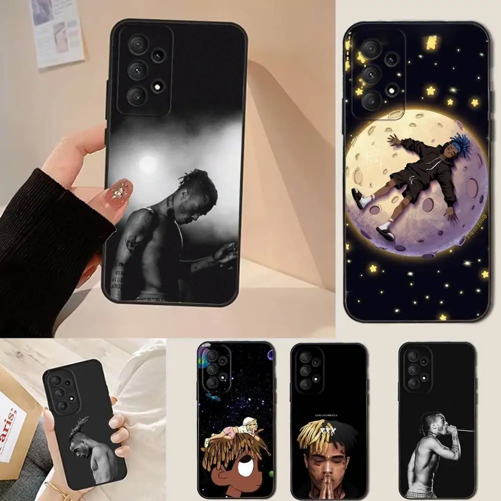 

Rapper X-XXXTentacionS Phone Case For Samsung Galaxy A13,A21s,A22,A31,A32,A52,A53,A71,A80,Soft Black Shell