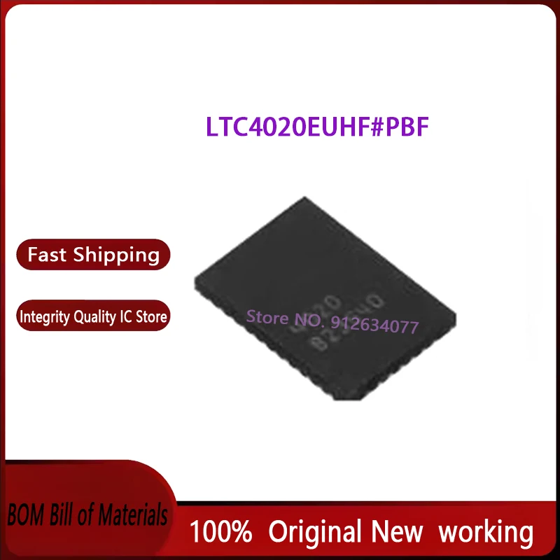 5PCS/LOT LTC4020EUHF LTC4020EUHF#PBF LTC4020EUHF#TRPBF LTC4020 4020 QFN38 New original