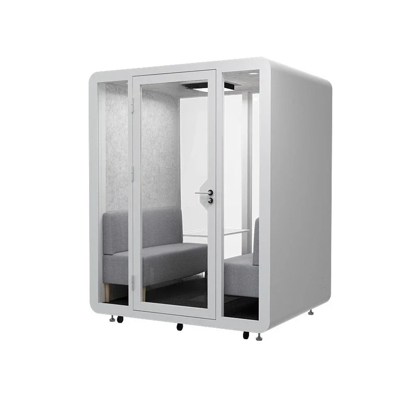 Family KTV soundproof room silent cabin indoor movable recording studio piano set drum practice live stream warehouse