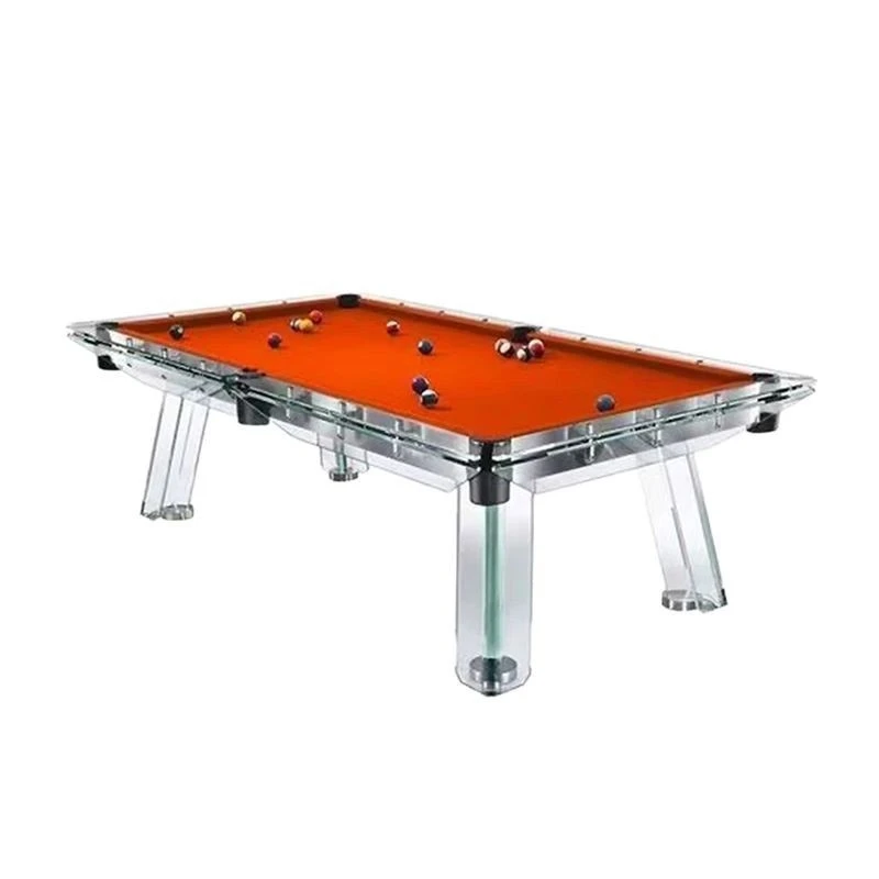 Light luxury villa home, commercial entertainment furniture, hotel clubhouse, standard crystal glass pool table