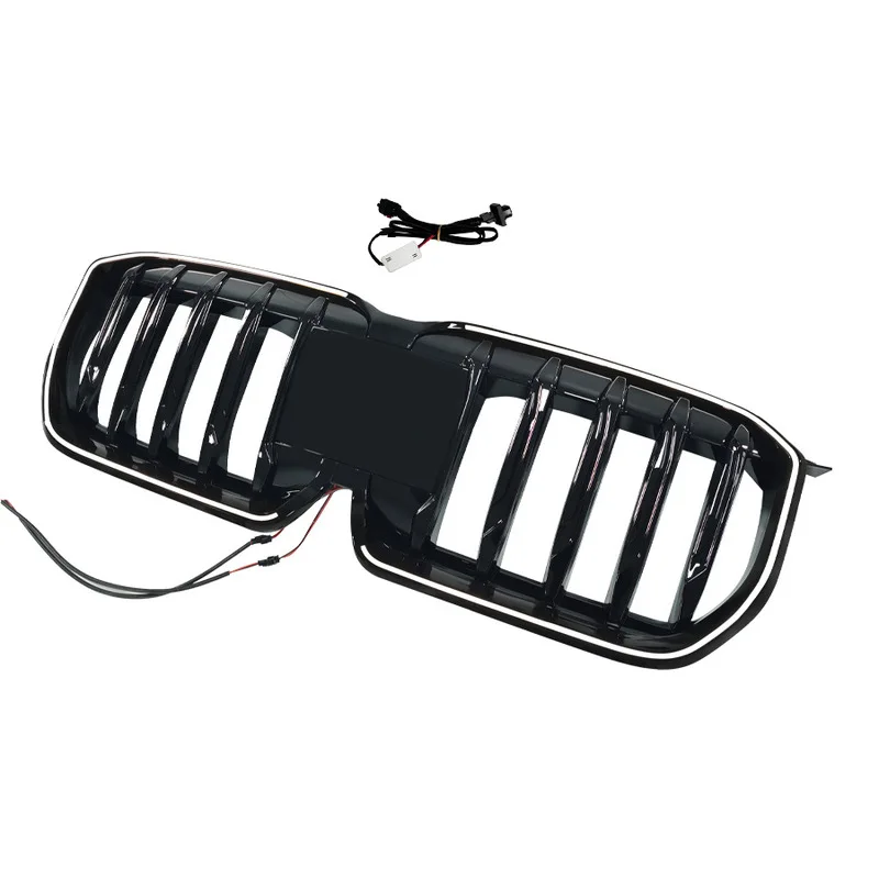 For 2023-2026 BMW X1 U11, Single & Dual Line LED Illuminated Kidney Grille, PC Construction, Snap-on Direct Fit Replacement view 3