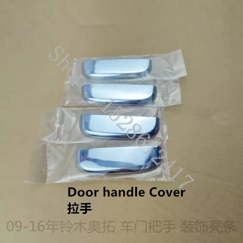 Car Accessories for suzuki Alto/celerio 2009 2010~2016 ABS Chrome Door Handle Bowl Door handle Protective covering Cover Trim