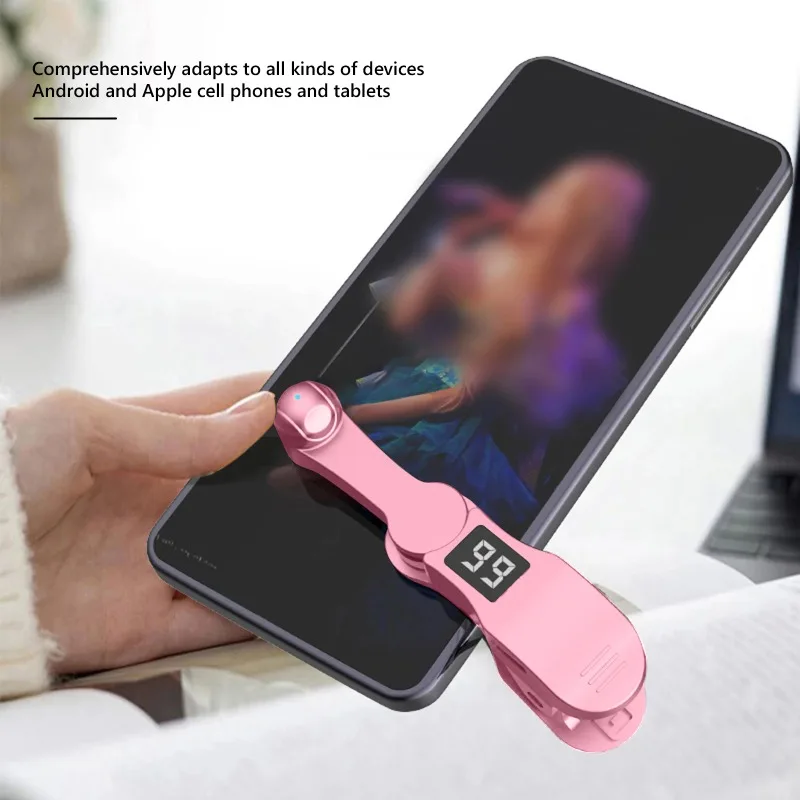Intelligent connector peripheral assisted purchasing tool, digital tripod automatic clip on clicker, automatic screen clicker