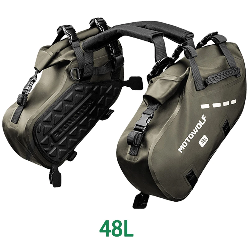 Waterdichte MotorcycleTravel Bagage Zadeltassen Motorfietsen Universele zijtas voor BMW Honda Kawasaki Yamaha Honda zijtassen