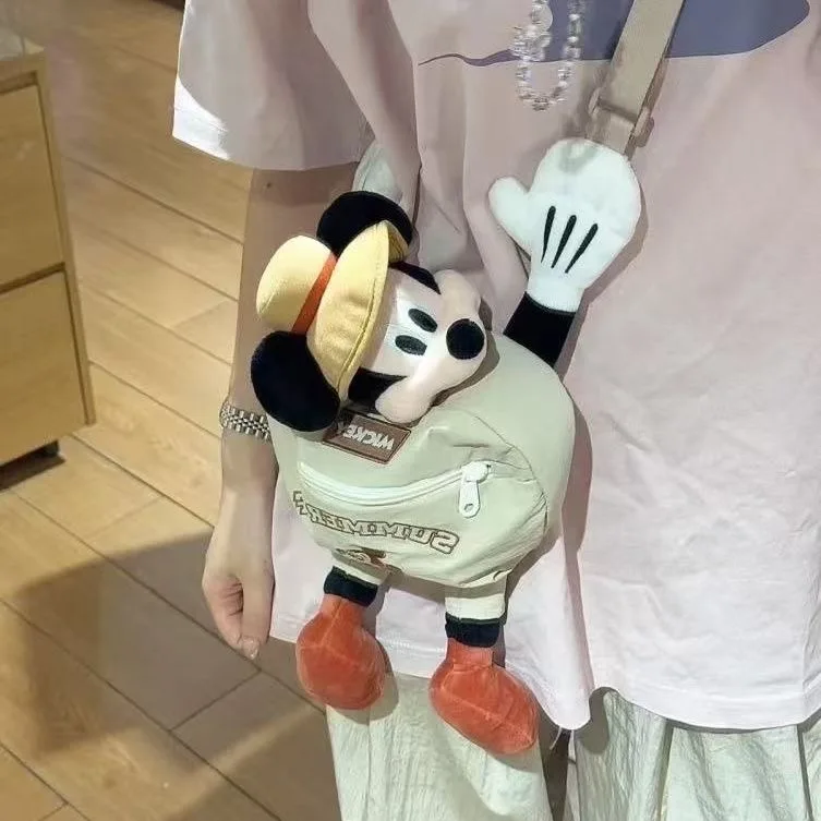 

New Diseny Original cartoon Mickey Mouse Kids Cute Shoulder Bag
