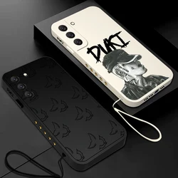 Duki BZRP Case For Samsung A73 A72 A71 A54 A53 A52 A51 A25 A24 A23 A15 A14 A13 A05S A04 A03 4G 5G Cover With Hand Strap