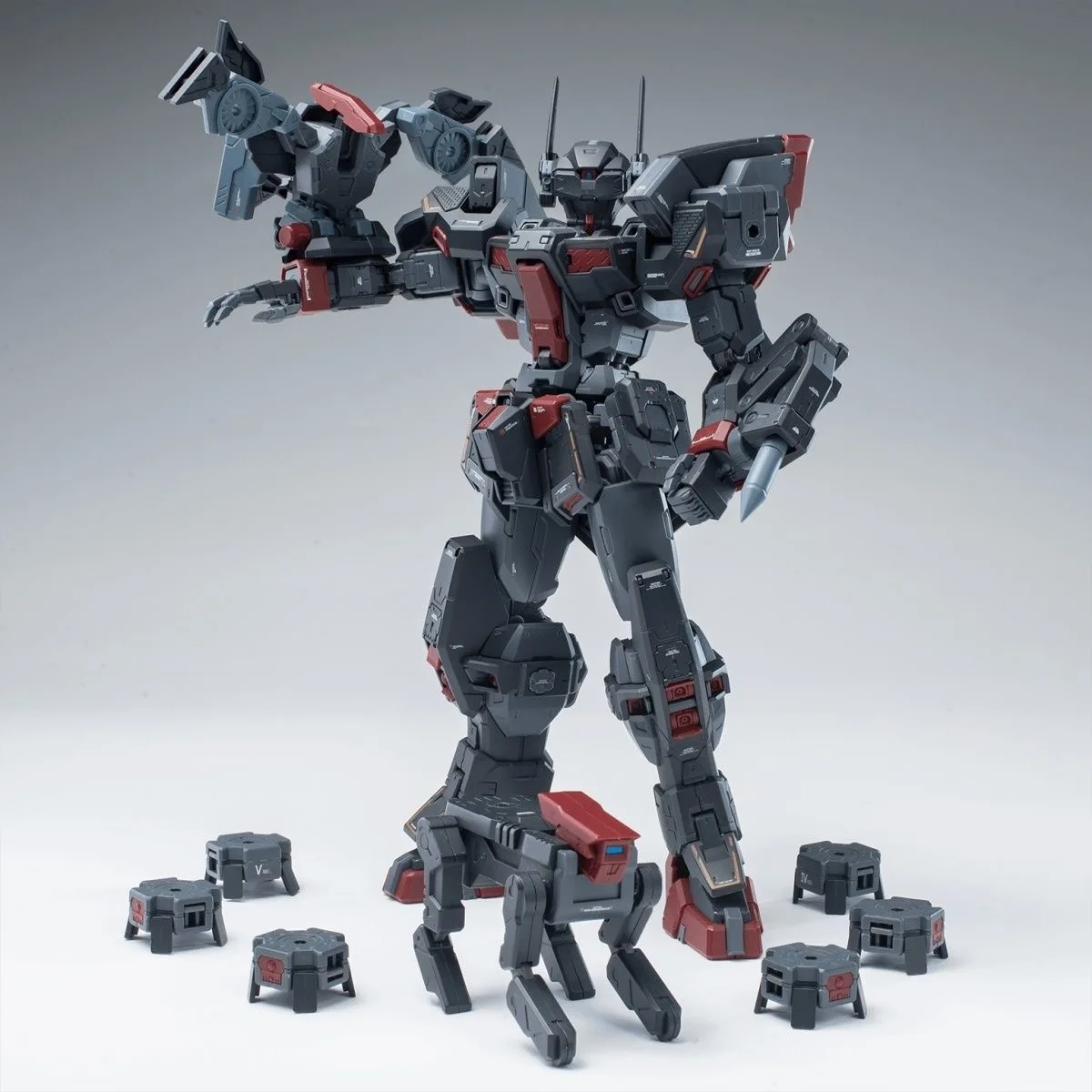 Cold Steel Power LG02C Famine Ver2.7 Anime Action Figure Cavaliere Apocalyptico Scala 1/100 Modello di Montaggio Kit Decor Regalo Di Compleanno