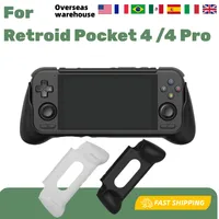 For Retroid Pocket 4 /4 Pro Bag And Transparent Grip Of Retroid Pocket 4 Grip Original Game Console Carry Case RP4 Gifts