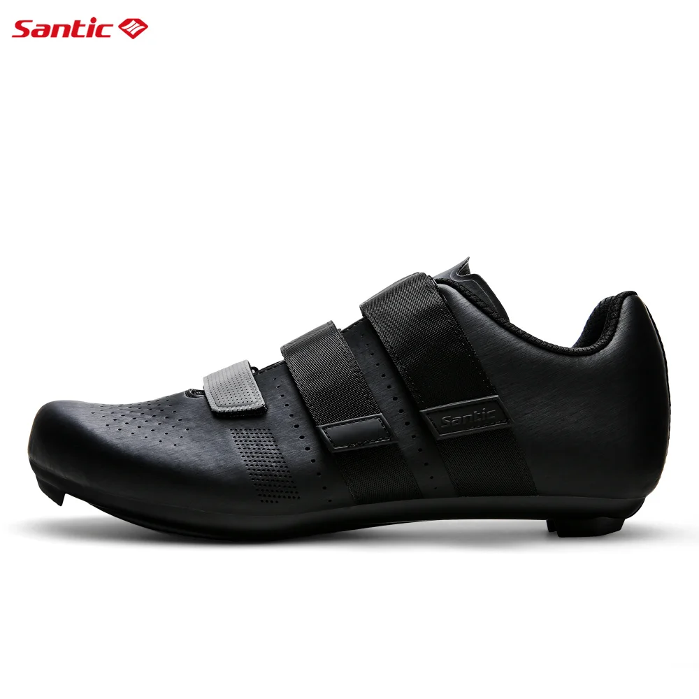 

Santic Cycling Shoes Nylon Sole Bike Lock Shoes Unisex Comfortable Road Bicycle Lock Shoes For Men and Women