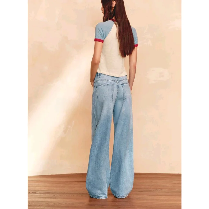 Faionable ort Sve round Ne T-irt Donna Autunno Nuovo Sle Cotone Poliestere Miscela Assorbente del Sudore Modello Creativo