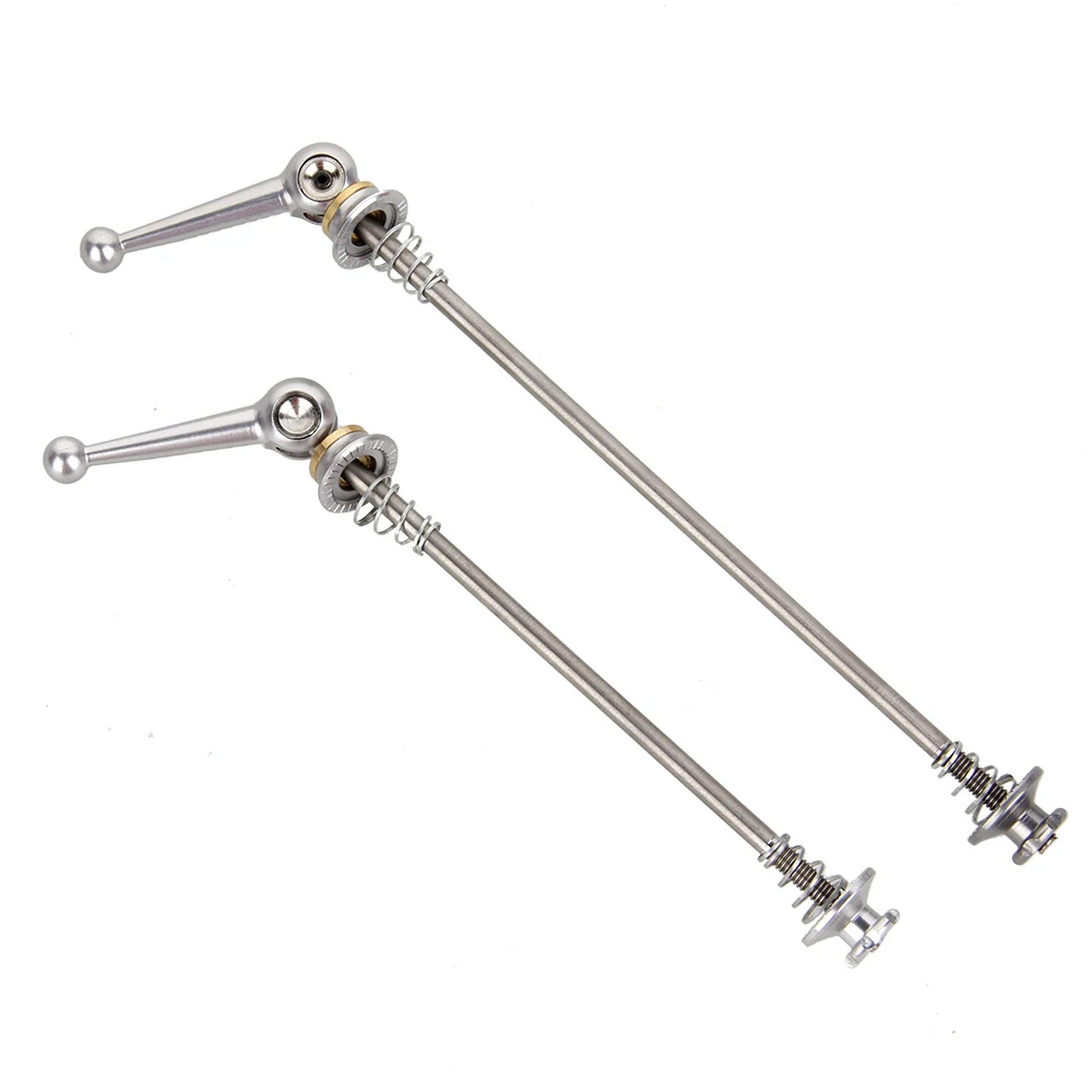 Bicycle Skewers 1 Pair Ultralight Titanium Quick Release Bicycle Hub Skewers For MTB Road Bike