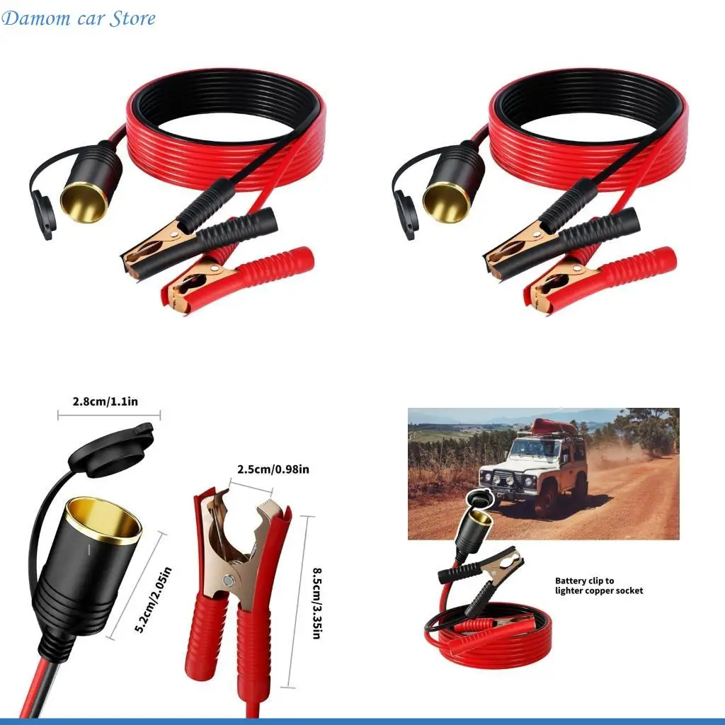 

A2UC Открытый готовый аккумулятор к адаптеру прикуривателя с медью высокой проводимости для кемпинга и временных потребностей в