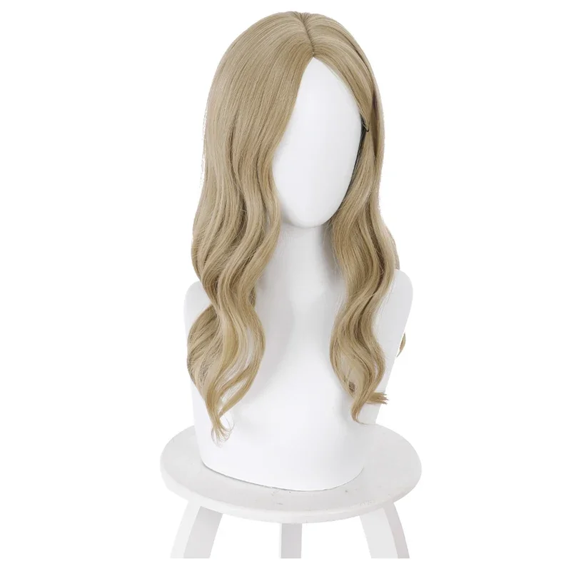 Bela Cosplay Brown Hair Wigs Biohazard Game Resident 8 Village Cosplay Costume Accessories Female Girls Halloween Fantasia Props