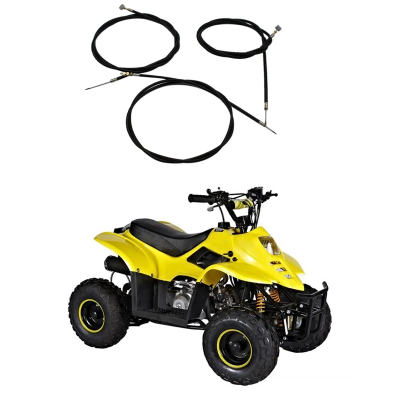 Kit de Cable de acelerador de embrague de freno de motocicleta Universal, Kit de reparación de emergencia Universal para Dirt Pit Bike Scooter ATV Quad