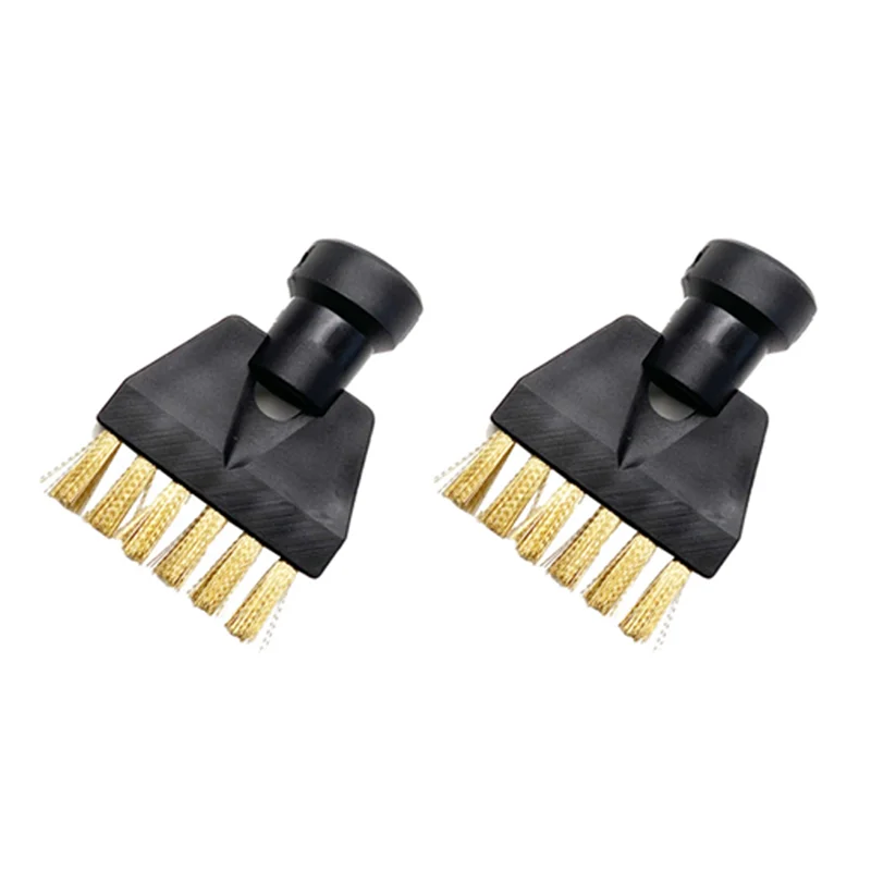 ABZA-2X ل Karcher SC1 SC2 SC3 فرشاة تنظيف فرشاة النحاس المسطحة لتنظيف البخار مرفق محول فوهة تنظيف المنزل