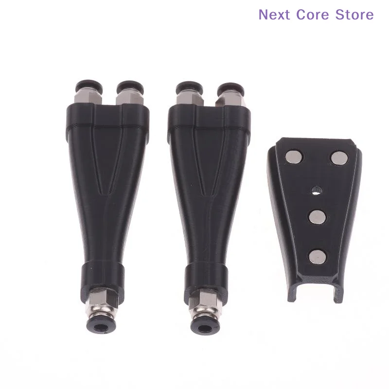 3D Printers Upgrades Parts PC4-10 4mm Out Diameter For Bambu Lab Connector Pipe Expander Y Connector Bowden Coupler Pneumatic