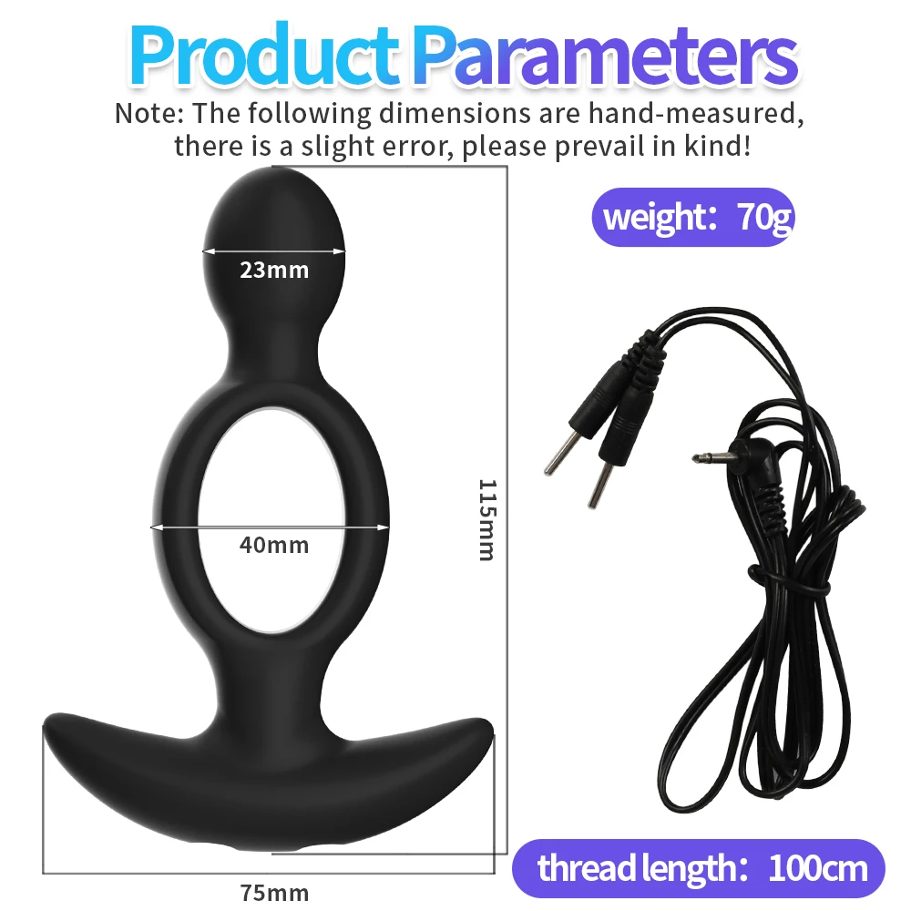 سيليكون الكهربائية الشرج الهزاز الشرج موسع توسيع البروستاتا تحفيز جوفاء بوتيسد للمبتدئين سهلة الدخول لعبة الجنس