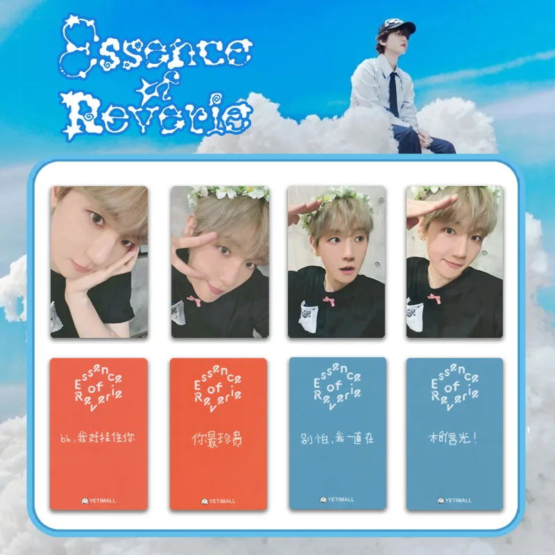 Idol Boy EXO BAEKHYUN новая серия Macau фирменная карта цветочный венок карты ломо карты высокое качество HD печать фотокарты подарки для фанатов