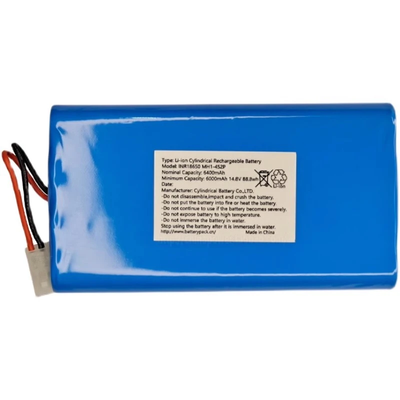 

INR18650MH1-4S2P 6400mAh 14.8V 88.8Wh Rechargeable Lithium Battery Pack for Electronic Devices